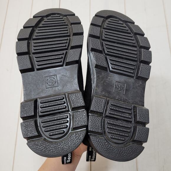 Dr Martens combs black nylon combat boots military - Picture 2 of 8